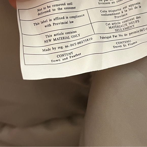 Joe fresh down filled jacket NWT - Picture 5 of 10